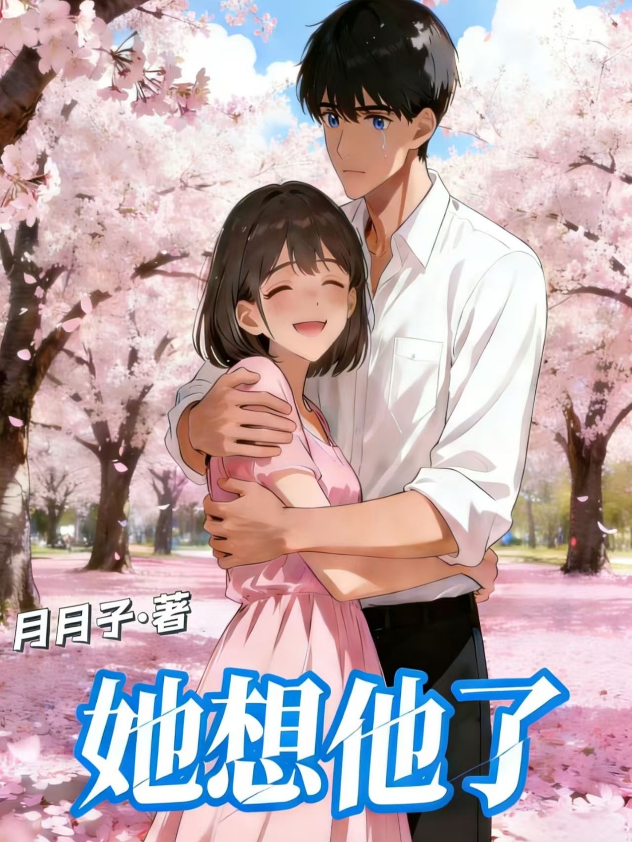 他想她了